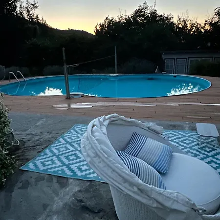 Villa “sparisio” Casa In Sasso Con Piscina E Campo Da Tennis Lama