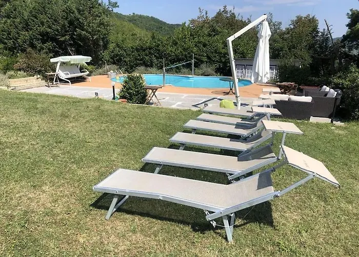 “sparisio” Casa In Sasso Con Piscina E Campo Da Tennis * Lama (Bologna)