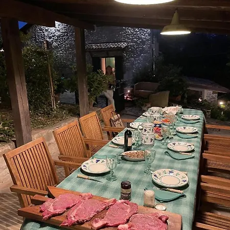 “sparisio” Casa In Sasso Con Piscina E Campo Da Tennis 빌라 *